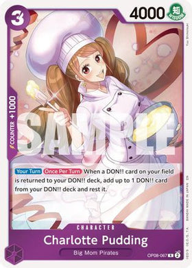 Charlotte Pudding - OP08-067 (Reprint) (OP08-067) Premium Booster -The Best- Vol. 2 Foil
