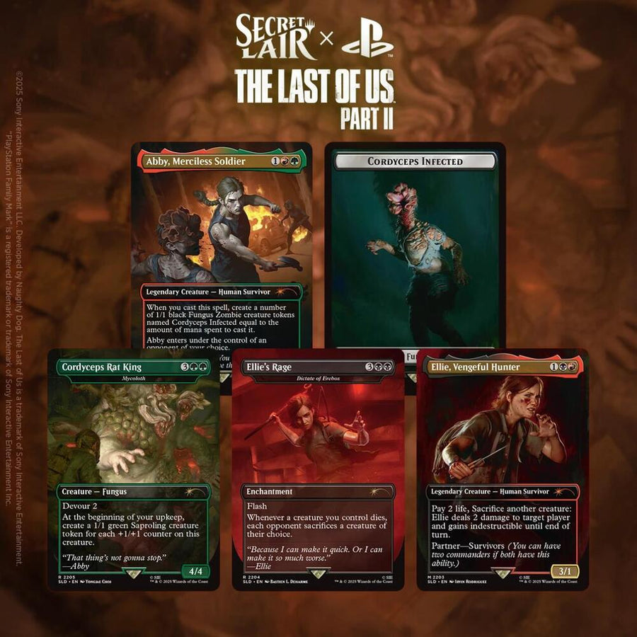 Secret Lair x The Last of Us Part II - Non-Foil Edition