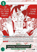 I Know You're Strong... So I'll Go All Out from the Very Start!!! (3rd Anniversary Treasure Campaign Pack) (OP13-040) One Piece Promotion Cards Foil