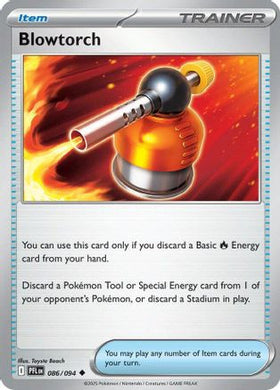 Blowtorch - 086/094 86 - ME02 Phantasmal Flames Reverse Holofoil