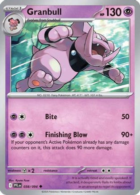 Granbull 38 - ME02 Phantasmal Flames