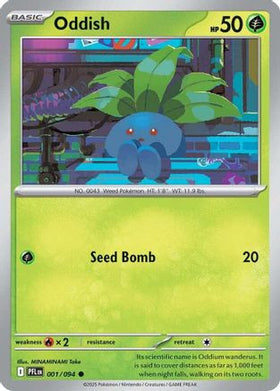 Oddish 1 - ME02 Phantasmal Flames