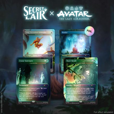 Secret Lair x Avatar: The Last Airbender: A Lot To Learn - Rainbow Foil Edition