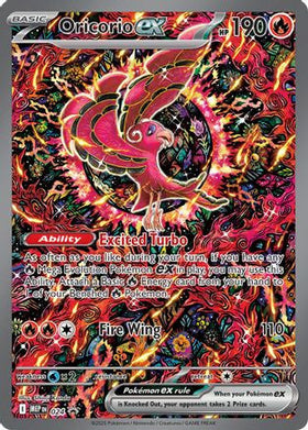 Oricorio ex - 024 24 - ME Mega Evolution Promo Holofoil (LP)
