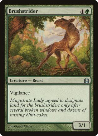 Brushstrider