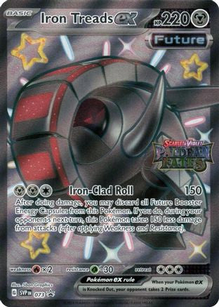 Iron Treads ex - 073 (Paldean Fates Stamped) 73 - Miscellaneous Cards Products Holofoil
