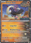Great Tusk - 096/162 (Temporal Forces Stamped) 96 - Miscellaneous Cards Products Holofoil
