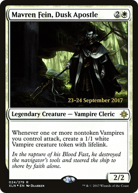 Mavren Fein, Dusk Apostle (PRE-24S) - Ixalan Promos Foil