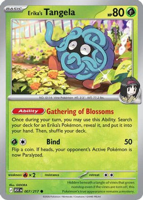 Erika's Tangela - 007/217 7 - ME Ascended Heroes