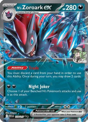 N's Zoroark ex - 137/217 137 - ME Ascended Heroes Holofoil