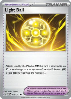 Light Ball 191 - ME Ascended Heroes Reverse Holofoil
