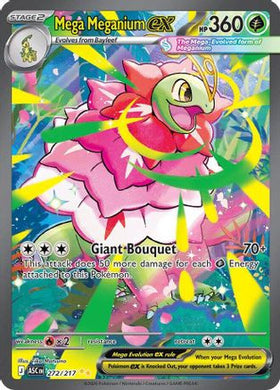 Mega Meganium ex - 272/217 272 - ME Ascended Heroes Holofoil