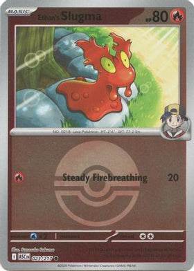 Ethan's Slugma (Poke Ball) 23 - ME Ascended Heroes Reverse Holofoil