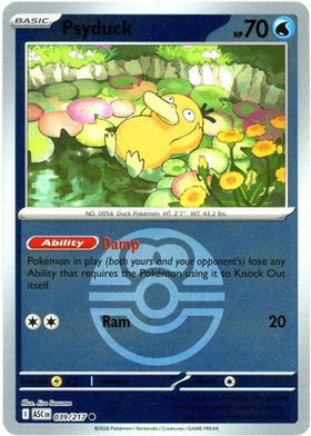 Psyduck - 039/217 (Love Ball) 39 - ME Ascended Heroes Reverse Holofoil