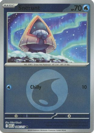 Snorunt - 046/217 (Energy Symbol Pattern) 46 - ME Ascended Heroes Reverse Holofoil