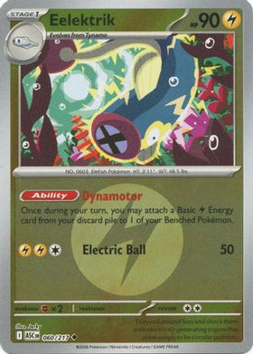 Eelektrik (Energy Symbol Pattern) 60 - ME Ascended Heroes Reverse Holofoil
