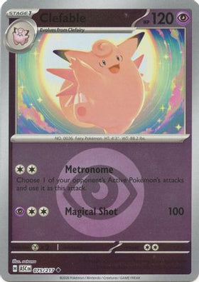 Clefable (Energy Symbol Pattern) 75 - ME Ascended Heroes Reverse Holofoil