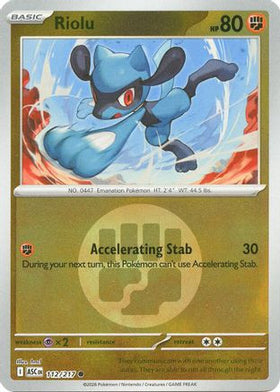 Riolu (Energy Symbol Pattern) 112 - ME Ascended Heroes Reverse Holofoil