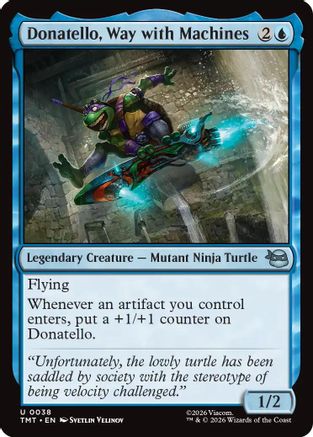 Donatello, Way with Machines