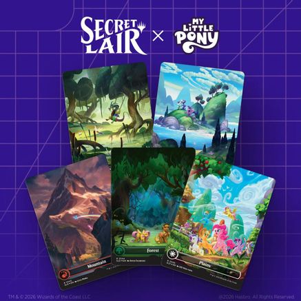 Secret Lair Drop: Secret Lair x My Little Pony: The Lands of Equestria - Non-Foil Edition