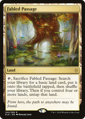 Fabled Passage (PPELD-244P) - Throne of Eldraine Promos