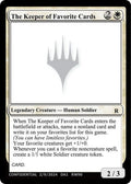 The Keeper of Favorite Cards (2/9/2024)