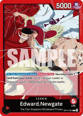 Edward.Newgate (001) (OP17-001) The World's Strongest Warriors