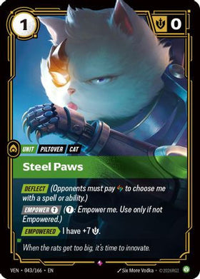 Steel Paws (043/166) - Vendetta Foil