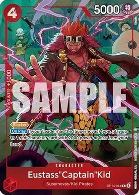 Eustass"Captain"Kid (One Piece Card Game Illustration Box Vol. 8) (OP14-014) One Piece Promotion Cards Foil