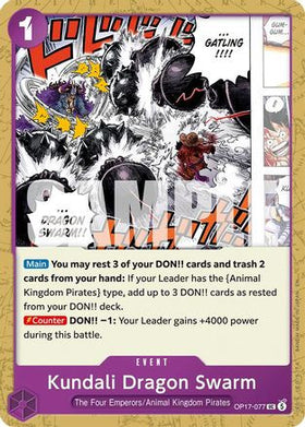 Kundali Dragon Swarm (OP17-077) The World's Strongest Warriors