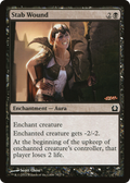 Stab Wound (RTR-078) - Return to Ravnica Foil