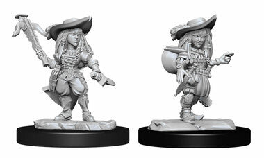 Pathfinder Battles Deep Cuts Unpainted Miniatures: Female Gnome Bard (Wave 15)