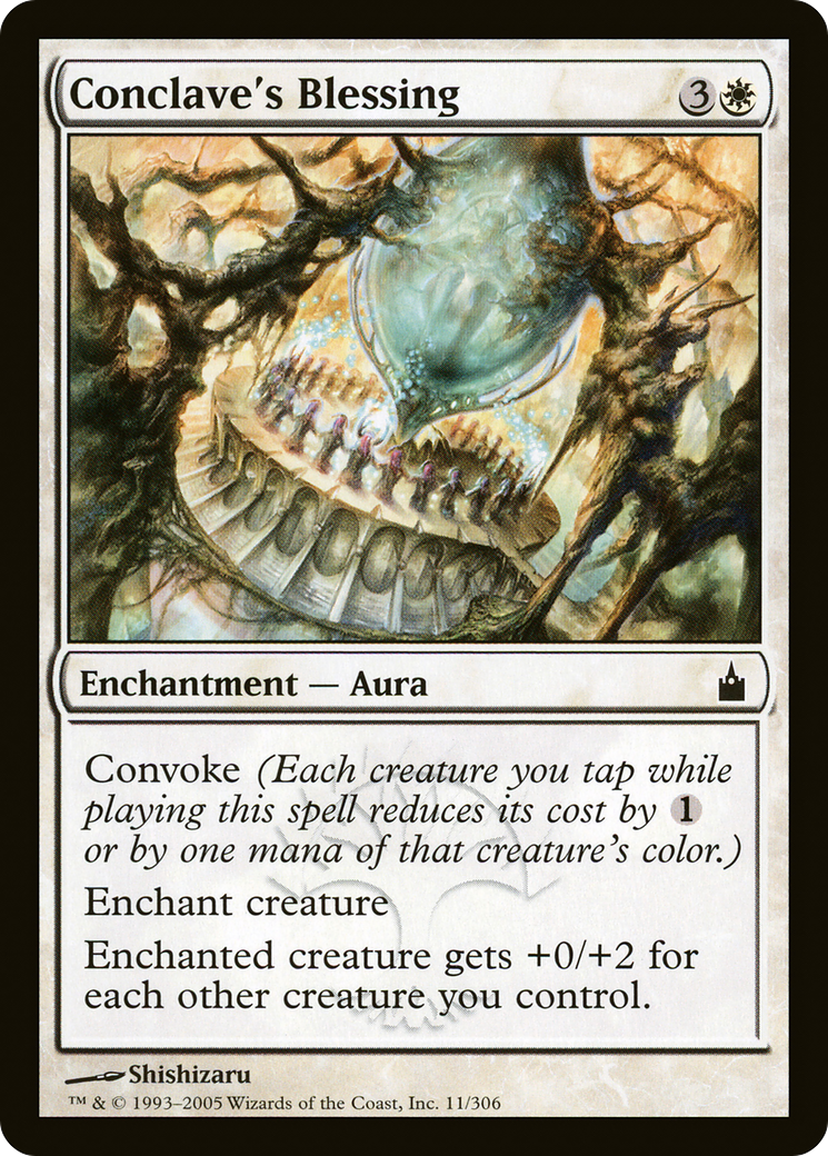 Conclave's Blessing (RAV-011) - Ravnica: City of Guilds Foil
