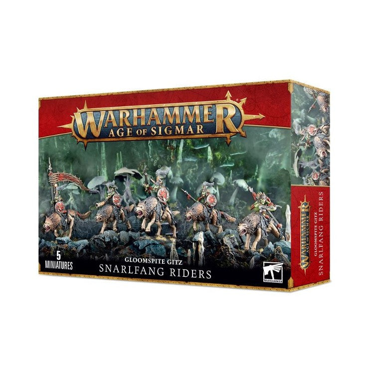 Warhammer Age of Sigmar: Gloomspite Gitz - Snarlfang Riders (3rd Edition)