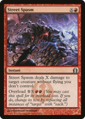Street Spasm (RTR-106) - Return to Ravnica Foil