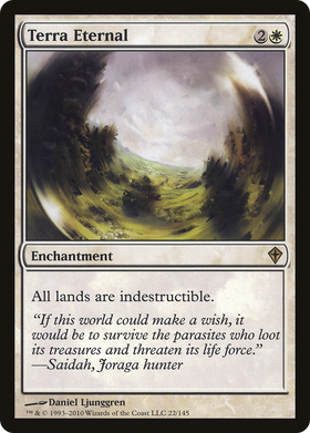 Terra Eternal (WWK-022) - Worldwake Foil (LP)