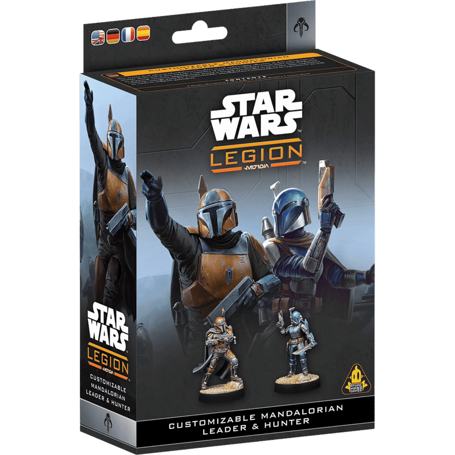 Star Wars: Legion - Customizable Mandalorian Leader & Hunter (PREORDER)