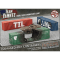 Battlefield in a Box: Team Yankee - Damaged 40ft Storage Containers (3)