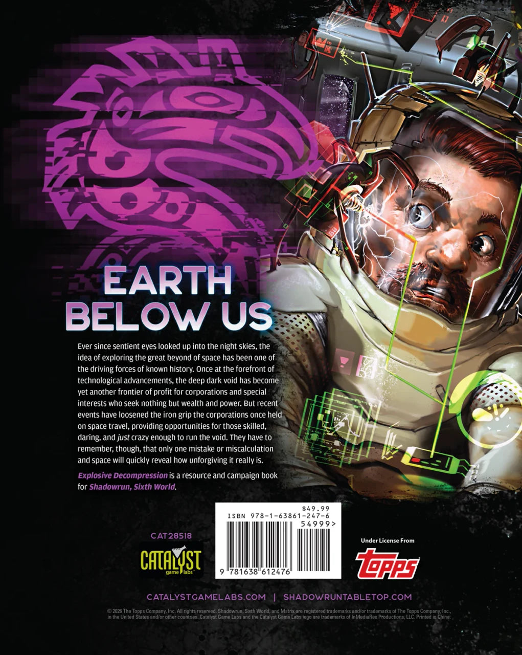 Shadowrun 6E RPG: Explosive Decompression - Campaign Book