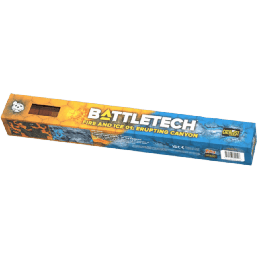 BattleTech: BattleMat - Fire & Ice 01: Erupting Canyon