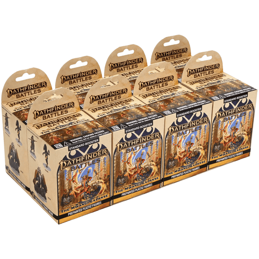 Pathfinder Battles Miniatures: Mwangi Expanse Booster Brick (8) (On Sale)