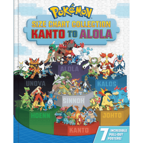 Pokemon: Size Chart Collection - Kanto To Alola