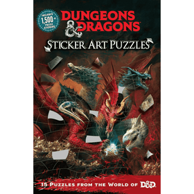 Dungeons & Dragons: Sticker Art Puzzles