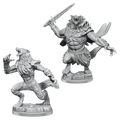 Magic: The Gathering Unpainted Miniatures: Arlinn Kord & Tovolar (Wave 4)