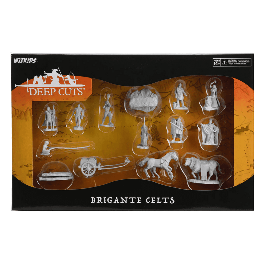 Wizkids Deep Cuts Unpainted Miniatures: Brigante Celts (Wave 17)