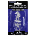 Starfinder Battles Deep Cuts Unpainted Miniatures: Male Lashunta Technomancer (Wave 17)