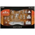 Wizkids Deep Cuts Unpainted Miniatures: Ship's Crew Boxed Set