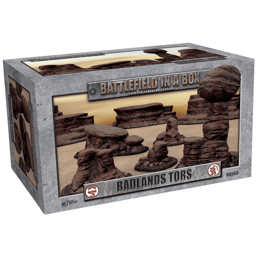 Battlefield in a Box: Badlands Tors (Mars)