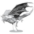 Dungeon & Dragons Nolzur's Marvelous Unpainted Miniatures: Adult Silver Dragon