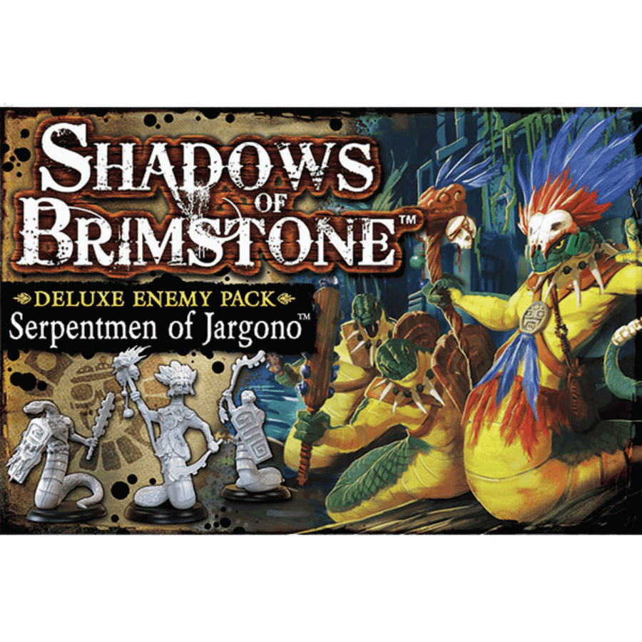 Shadows of Brimstone: Serpentmen of Jargono - Deluxe Enemy Pack (PREORDER)